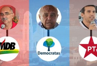 SUCESSÃO MUNICIPAL: em Santa Luzia, prefeito Zezé deve disputar reeleição contra Ademir Morais e vereador de oposição que deseja 'renovação'