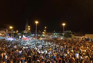 Festa de Réveillon promovida pela prefeitura de São José de Piranhas foi sucesso total