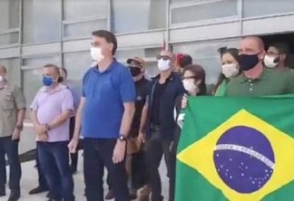 Bolsonaro e ministros participam de manifestação pelo fim do isolamento social - VEJA VÍDEO