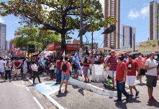 GRITO DOS EXCLUÍDOS: Manifestantes iniciam atos no Dia da Pátria em João Pessoa - VEJA VÍDEO