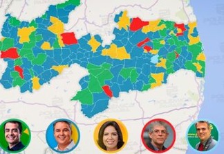PESQUISA FINAL: Confira quem os 223 Prefeitos da Paraíba irão apoiar na disputa ao Senado