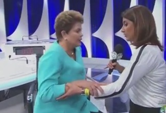  Após sentir-se mal no debate do SBT, Dilma divulga vídeo para dizer que está bem