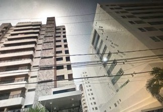 Médico cai do sétimo andar de edifício no Cabo Branco e morre -  VEJA VÍDEO