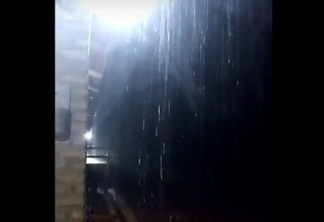 VEJA VÍDEO: População registra e comemora retorno das chuvas ao Sertão paraibano