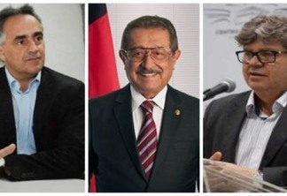 Luciano, João e Maranhão: Veja quem lidera nova enquete de pretensão de voto para governador do estado