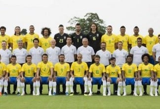 Seleção brasileira faz foto oficial para Copa de 2018 na Rússia