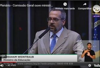 Ministro da Educação ironiza deputados e ouve gritos de 'demissão' - VEJA VÍDEO