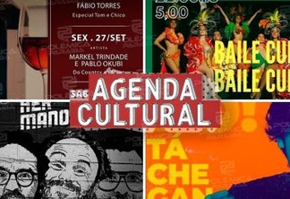 AGENDA CULTURAL: O fim de semana está recheado de eventos em João Pessoa