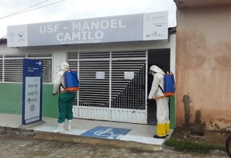 Prefeito de São José de Piranhas põe Vigilância Sanitária para higienização das ruas