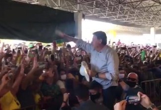 Bolsonaro é recebido por aglomeração em nova visita ao Nordeste - VEJA VÍDEO