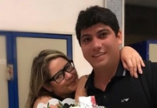 Paraibano ex-noivo de Marília faz publicação lamentando morte: "Presenteado de partilhar parcela da minha vida com você"