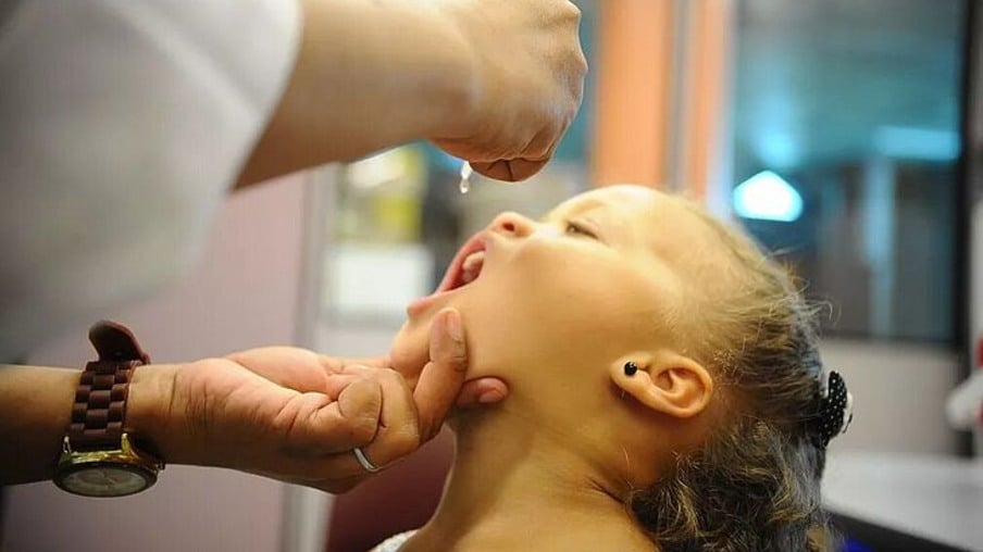 Saúde alerta para a última semana da campanha de vacinação contra Poliomielite
