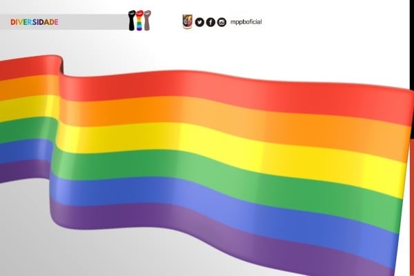 Bandeira LGBTQIA+ MPPB