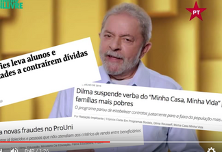 VEJA VÍDEO: Vídeo de Lula ganha versão sarcástica do Movimento Brasil Livre